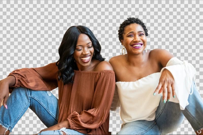 Image showing a remove background example